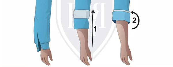 5 WAYS TO ROLL YOUR SHIRT SLEEVES Le Capitaine D'a Bord 5 WAYS TO ROLL YOUR SHIRT SLEEVES Le Capitaine D'a Bord
