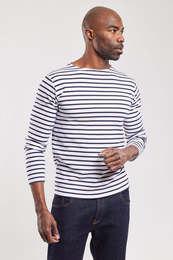 Armor lux PLOZÉVET MARINIÈRE - Long sleeved top - white / blue/white - Zalando Armor lux PLOZÉVET MARINIÈRE - Long sleeved top - white / blue/white - Zalando