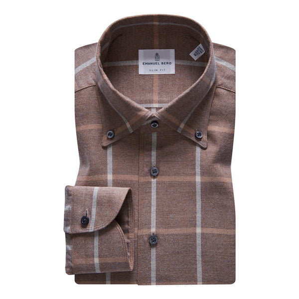 Chemise Homme Dolce & Gabbana Gold - Manches Longues à Carreaux Multicolores - Taille 15.5/16.5 - 100% Coton - Neuf Avec étiquettes
