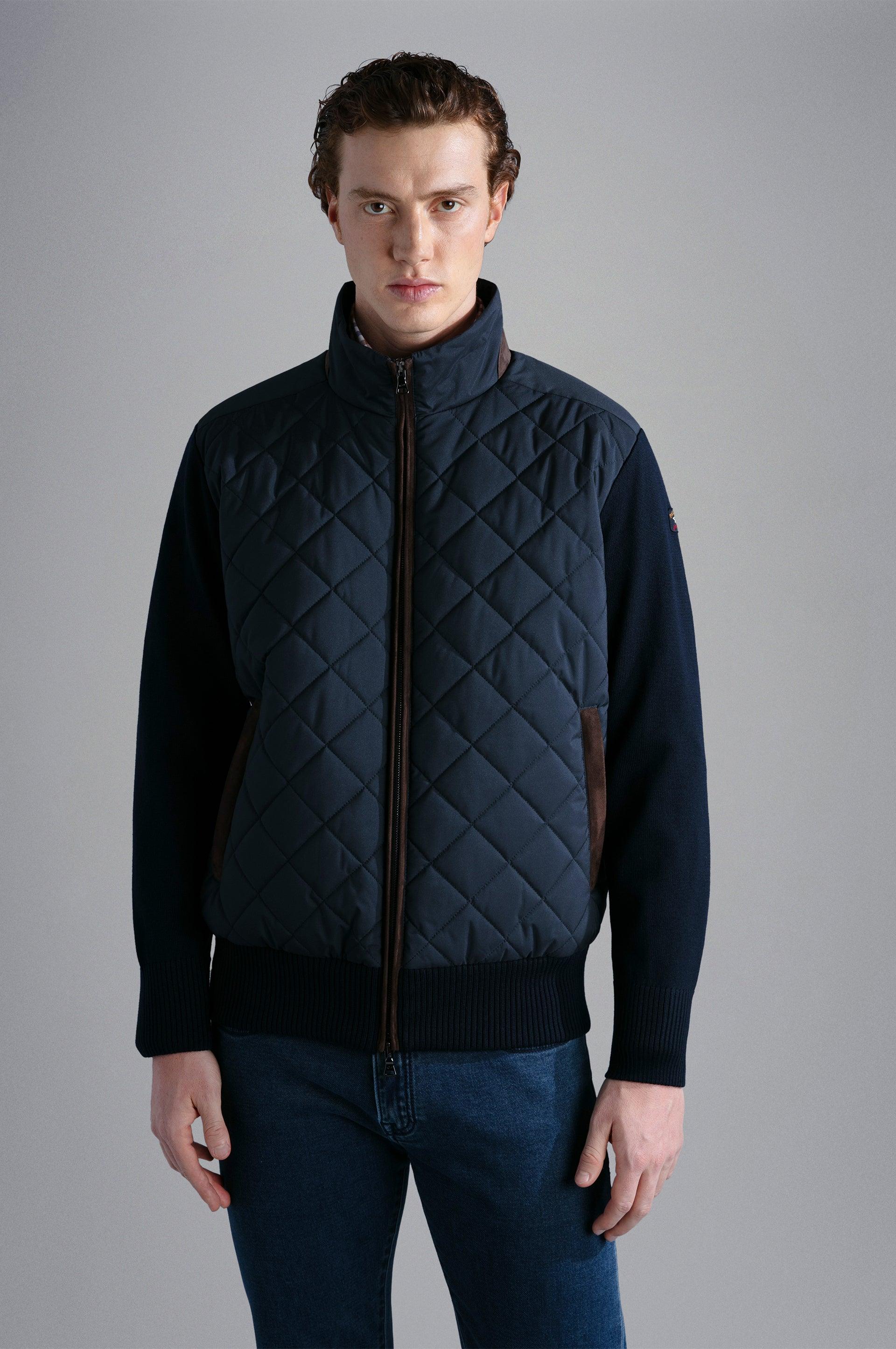 Denim & Co. Heritage Quilted Zip Front Sweater Jacket 