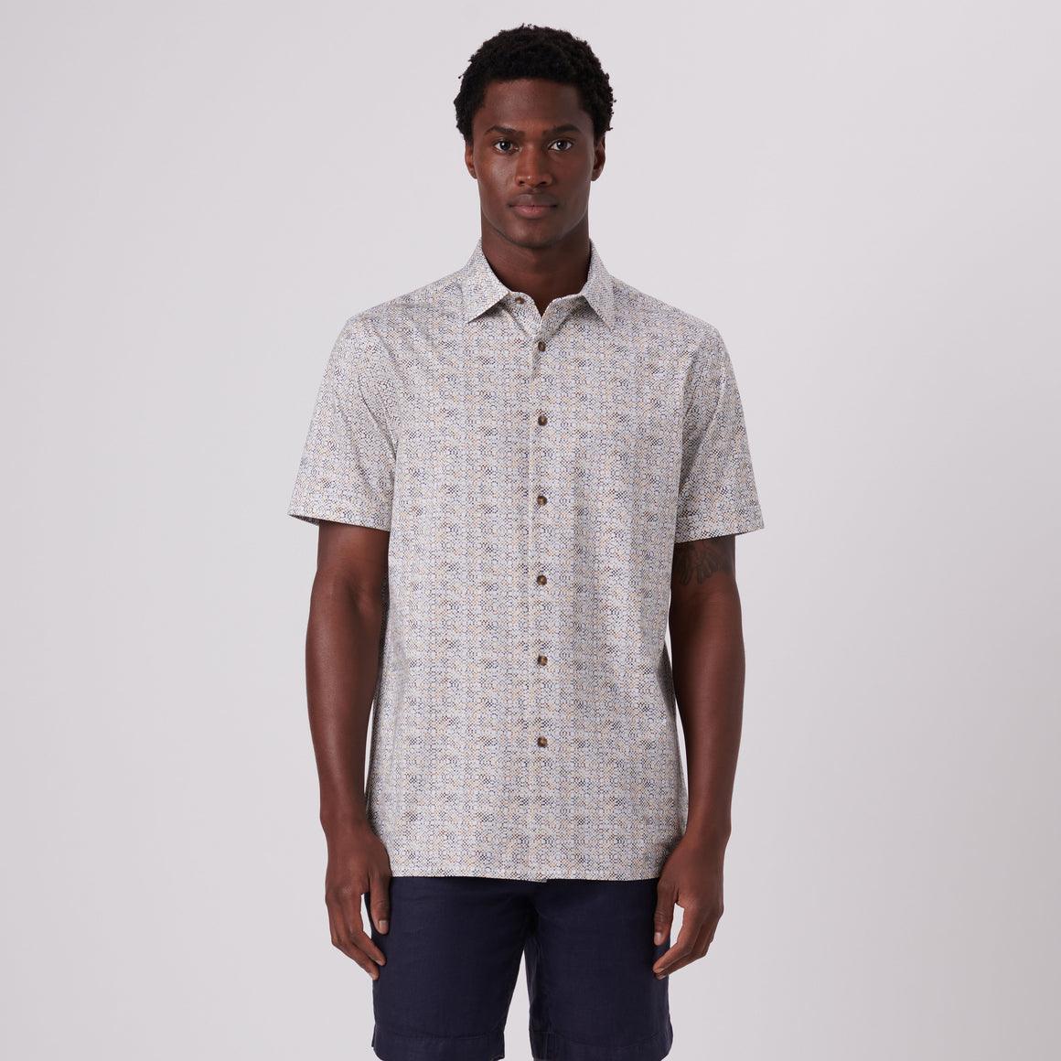 Chemise habillée homme Bugatchi homme en forme XL coupe BLEU