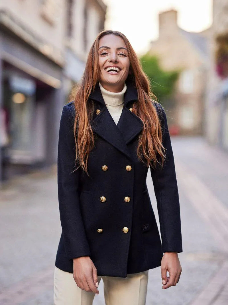 Navy Pea Ladies Reefer Coats Uk Navy Pea Coat Us Navy Reefer