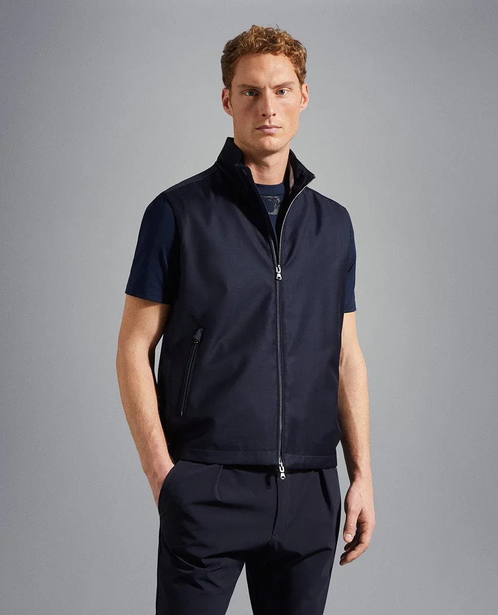 Paul Shark Veste sans manches Loro Piana Storm System™ – Le