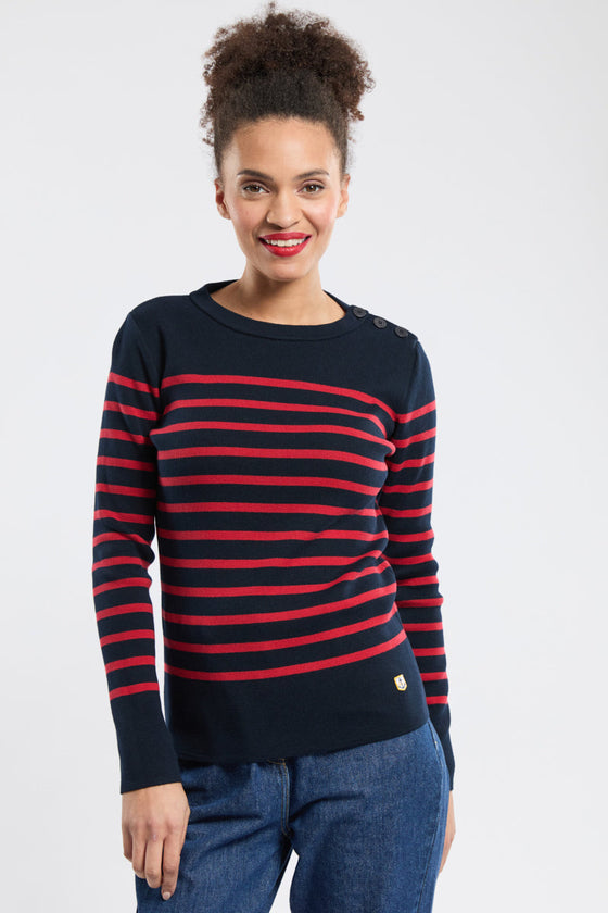 Armor-Lux - Groix - Striped cotton sailor sweater