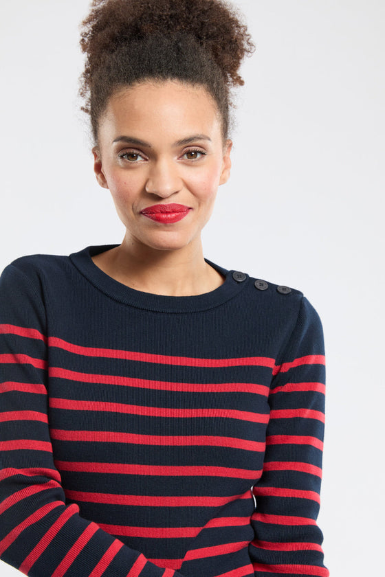 Armor-Lux - Groix - Striped cotton sailor sweater