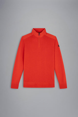 Paul & Shark - Col zip de laine avec appliqués de nylon - LE CAPITAINE D'A BORD