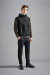 Paul & Shark - Wool hooded cardigan with quilted front