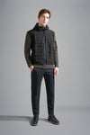 Paul & Shark - Wool hooded cardigan with quilted front