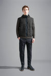 Paul & Shark - Wool hooded cardigan with quilted front