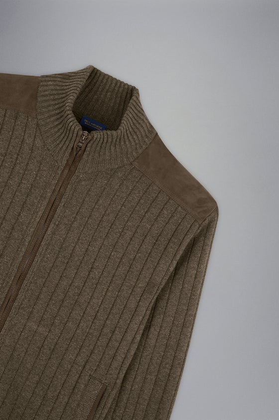 Paul & Shark - Wool and cashmere zip cardigan