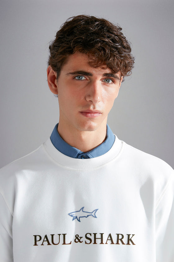 Paul & Shark - Sweat-shirt en coton à imprimés