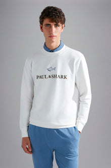  Paul & Shark - Sweat-shirt en coton à imprimés