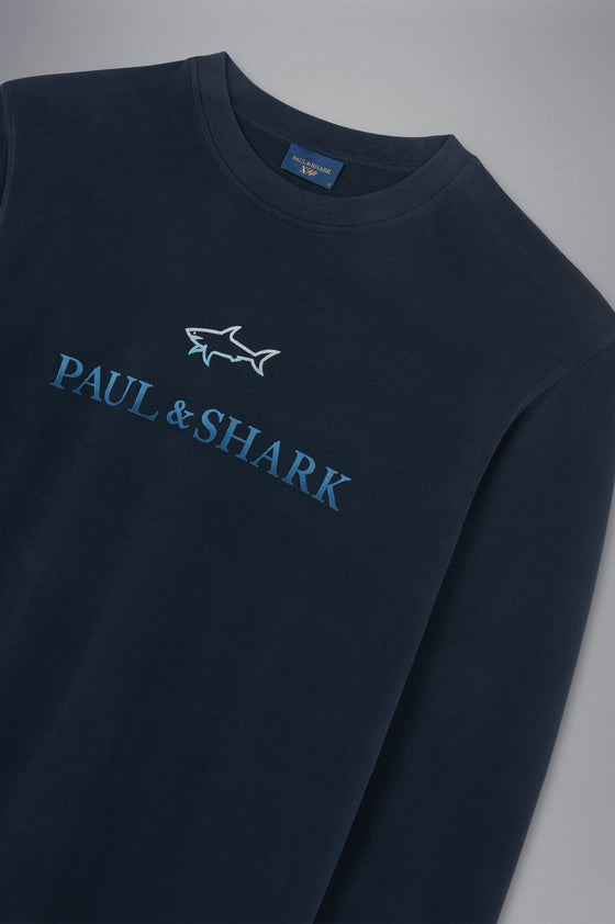 Paul & Shark - Sweat-shirt en coton à imprimés