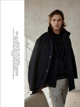 Paul & Shark - Loro Piana Storm System© cashmere coat