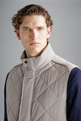 Paul & Shark - Veste sans manches matelassée Save The Sea avec alcantara