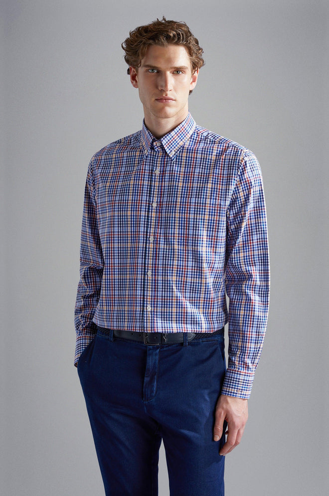 Chemise De Pêche Habit Homme – Taille S – À Carreaux, UV, Manches Longues