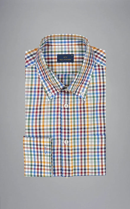 Chemise Pêche Homme Hook & Tackle - L - Bleu/blanc - Protection UV Et Sèche Vite