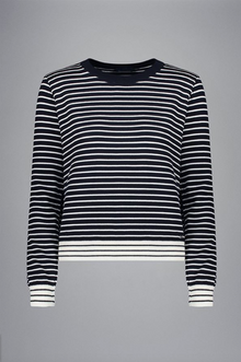  Paul & Shark Ladies - Striped round neck wool sweater