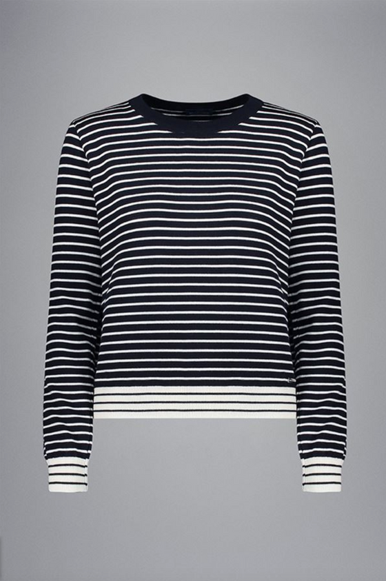 Paul & Shark Ladies - Striped round neck wool sweater