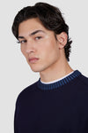 Paul & Shark - Soft Cool Touch wool crew neck sweater