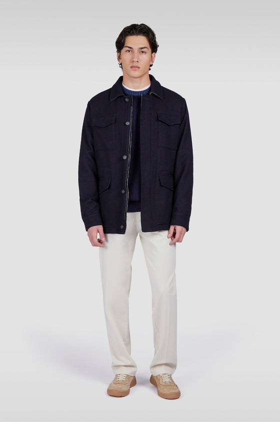 Paul & Shark - Soft Cool Touch wool crew neck sweater