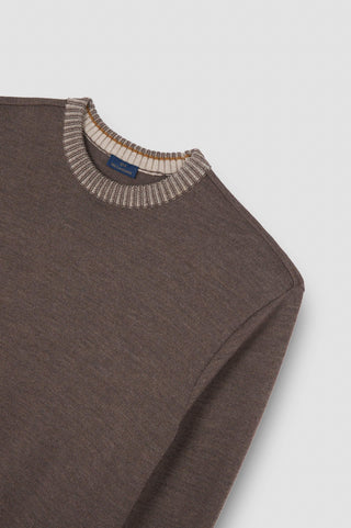 Paul & Shark - Chandail col rond de laine Soft Cool Touch