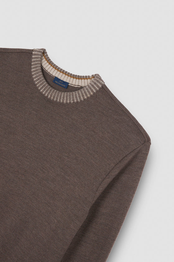 Paul & Shark - Soft Cool Touch wool crew neck sweater