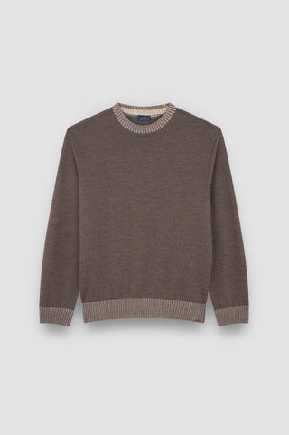 Paul & Shark - Chandail col rond de laine Soft Cool Touch