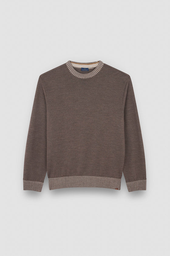 Paul & Shark - Soft Cool Touch wool crew neck sweater