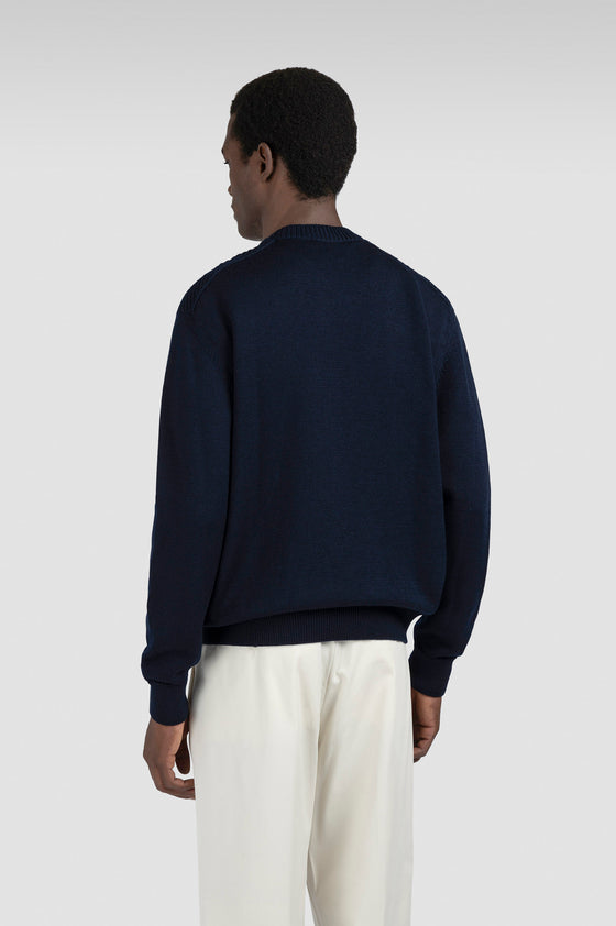 Paul & Shark - Soft Cool Touch wool crew neck sweater