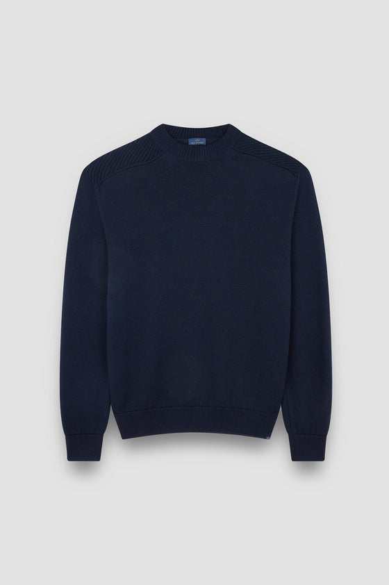 Paul & Shark - Soft Cool Touch wool crew neck sweater