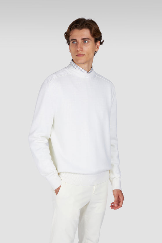 Paul & Shark - Soft Cool Touch wool crew neck sweater