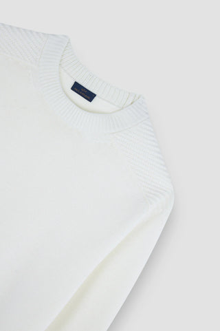 Paul & Shark - Soft Cool Touch wool crew neck sweater