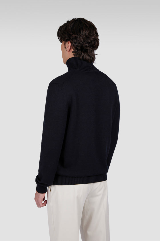 Paul & Shark - Soft Cool Touch wool turtleneck sweater