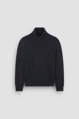 Paul & Shark - Chandail col roulé de laine Soft Cool Touch
