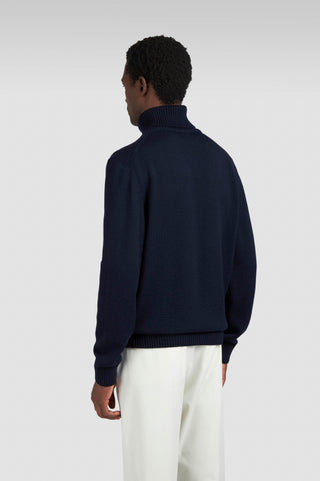 Paul & Shark - Chandail col roulé de laine Soft Cool Touch