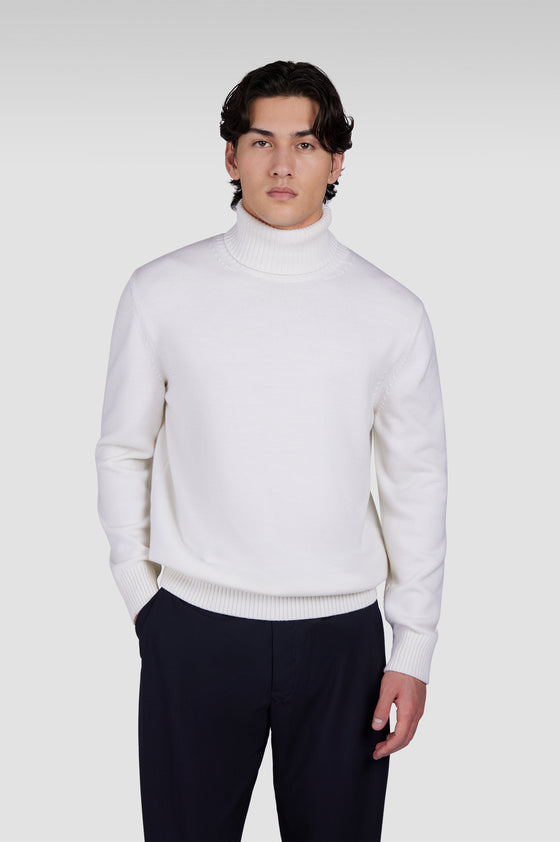 Paul & Shark - Soft Cool Touch wool turtleneck sweater