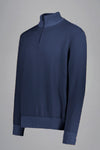 Paul & Shark - Soft Cool Touch wool zip collar sweater