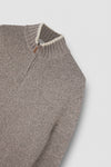 Paul & Shark - Chandail col zip de laine et cachemire