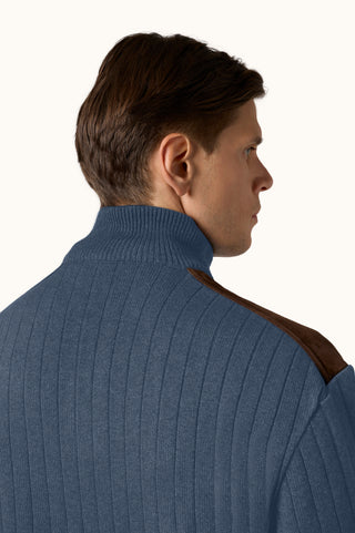 Paul & Shark - Wool and cashmere zip-neck sweater