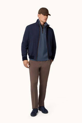Paul & Shark - Wool and cashmere zip-neck sweater