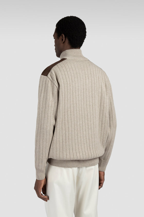 Paul & Shark - Wool and cashmere zip-neck sweater