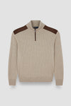 Paul & Shark - Wool and cashmere zip-neck sweater