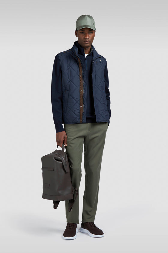 Paul & Shark - Typhoon Platinum wool zip collar sweater