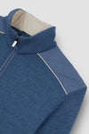 Paul & Shark - Chandail col zip de laine Typhoon Platinum