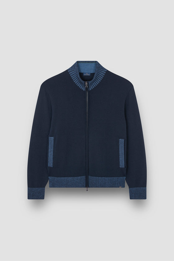 Paul & Shark - Soft Cool Touch wool cardigan