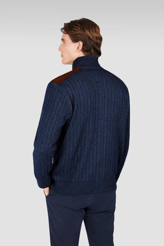 Paul & Shark - Wool and cashmere zip cardigan
