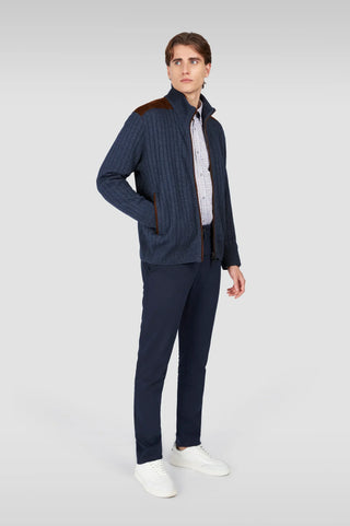 Paul & Shark - Wool and cashmere zip cardigan