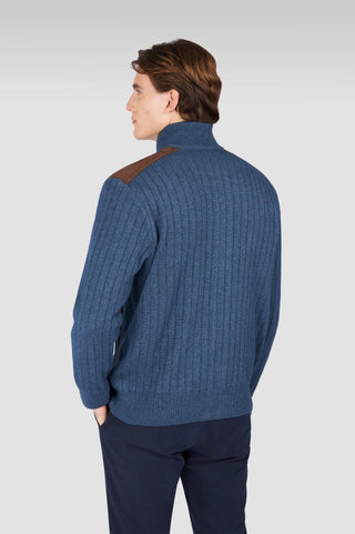 Paul & Shark - Wool and cashmere zip cardigan
