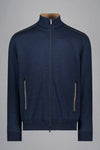Paul & Shark - Typhoon Platinum wool cardigan
